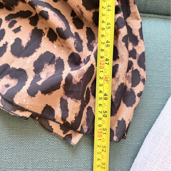 SHEIN Black Dress with Leopard Print Accents - Picture 8 of 10